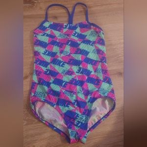 girls Nike swimsuit size medium